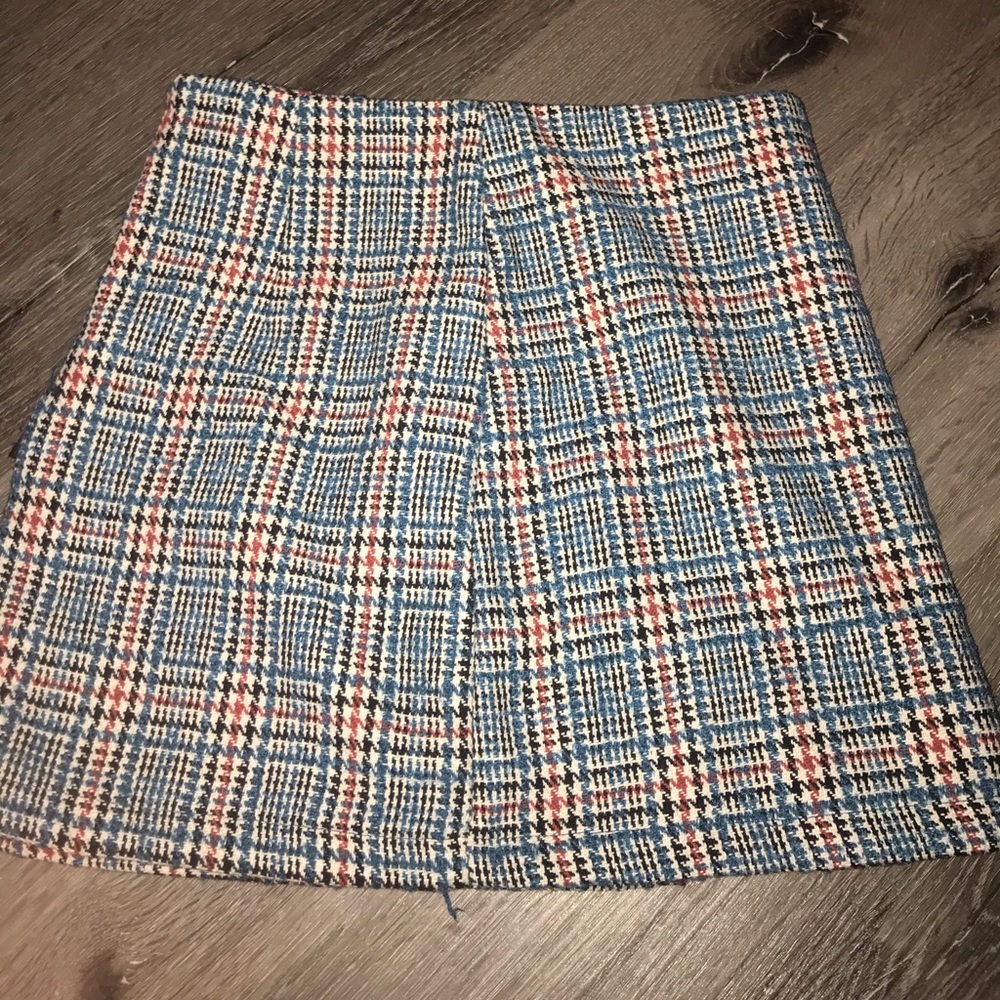 Plaid skirt